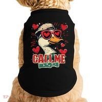 Retro Call Me Valentines Duck Hunting Southern Doggie Tank thumb 0