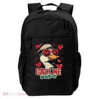Retro Call Me Valentines Duck Hunting Southern Backpack thumb 0
