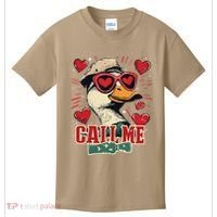 Retro Call Me Valentines Duck Hunting Southern Kids T-Shirt thumb 0