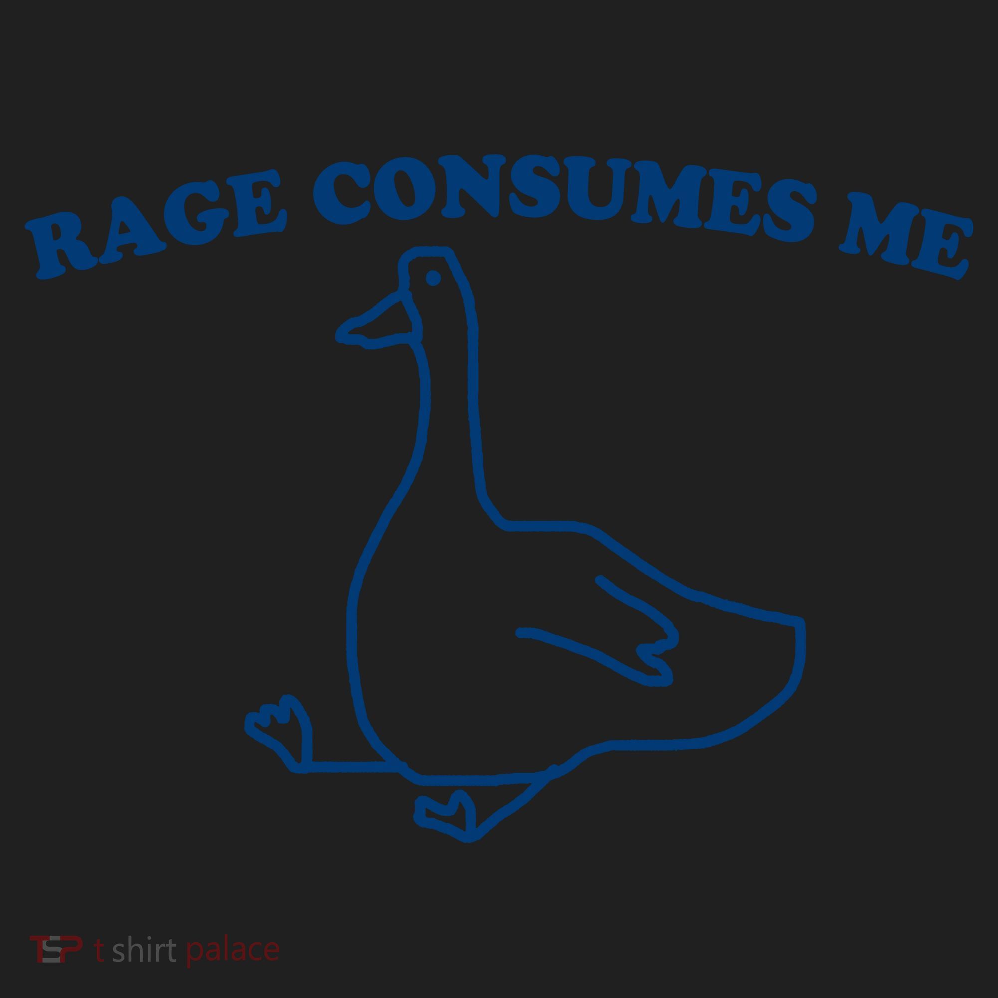Rage Consumes Me Silly Goose – Funny Angry Goose Meme Women's Sweatshirt