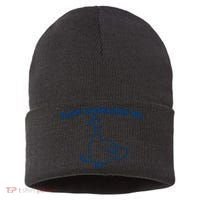 Rage Consumes Me Silly Goose – Funny Angry Goose Meme Sustainable Knit Beanie thumb 0