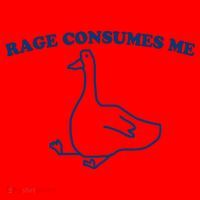 Rage Consumes Me Silly Goose – Funny Angry Goose Meme Santa Hat thumb 1