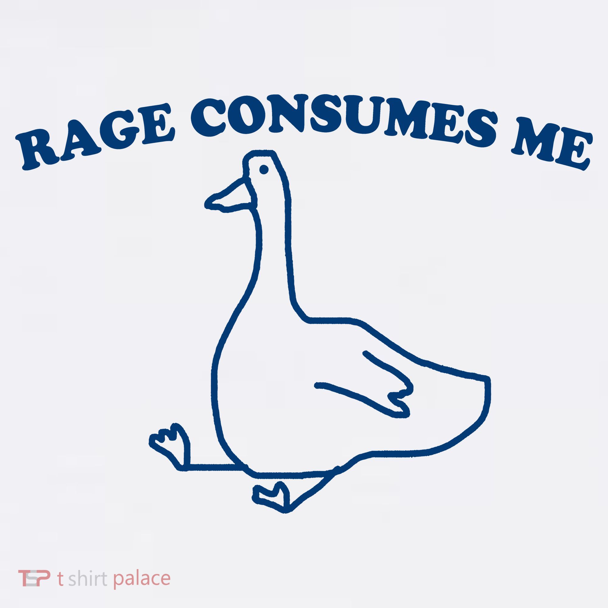 Rage Consumes Me Silly Goose – Funny Angry Goose Meme Beanie