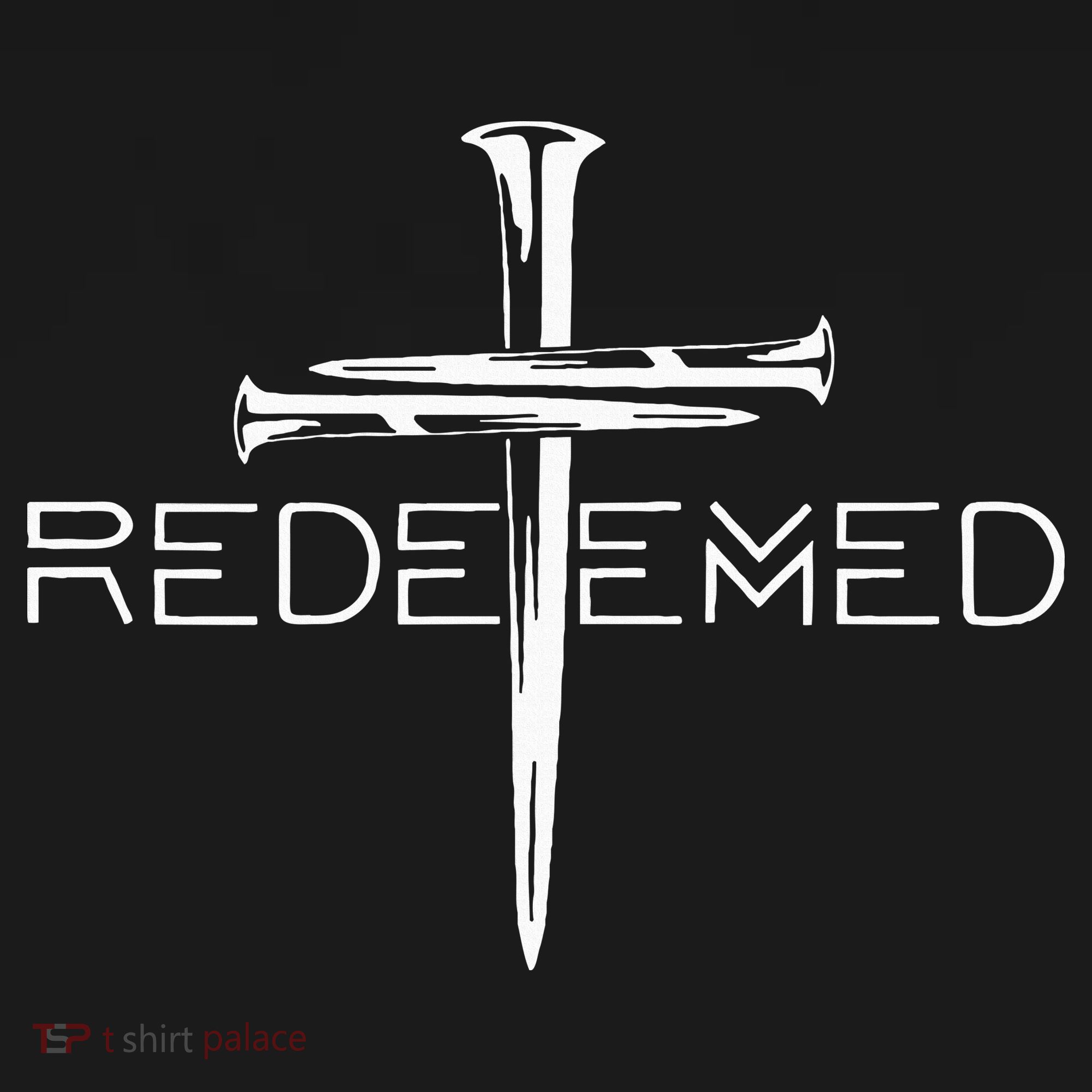 Redeemed Cross Nails Christian Apparel Christian Sweatshirt