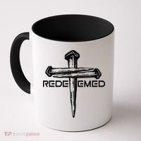 Redeemed Crucifixion Nails Coffee Mug thumb 0