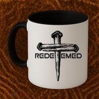 Redeemed Crucifixion Nails Coffee Mug thumb 2