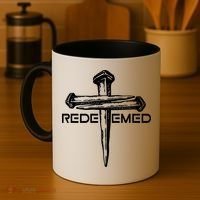 Redeemed Crucifixion Nails Coffee Mug thumb 4