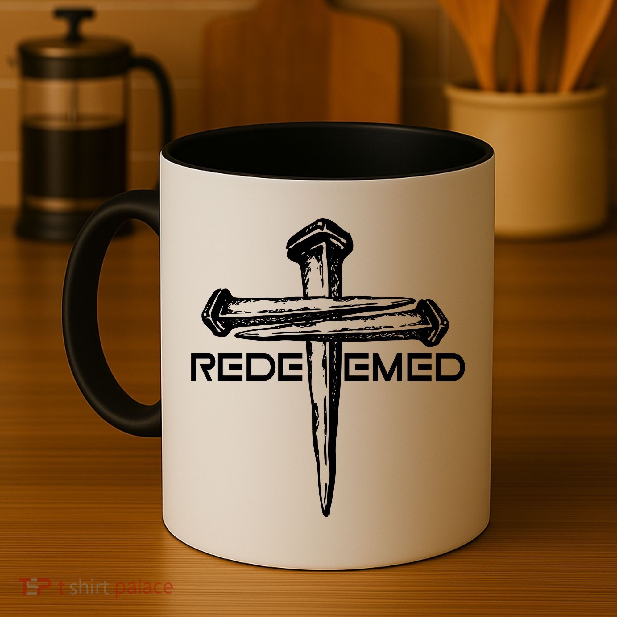 Redeemed Crucifixion Nails Coffee Mug