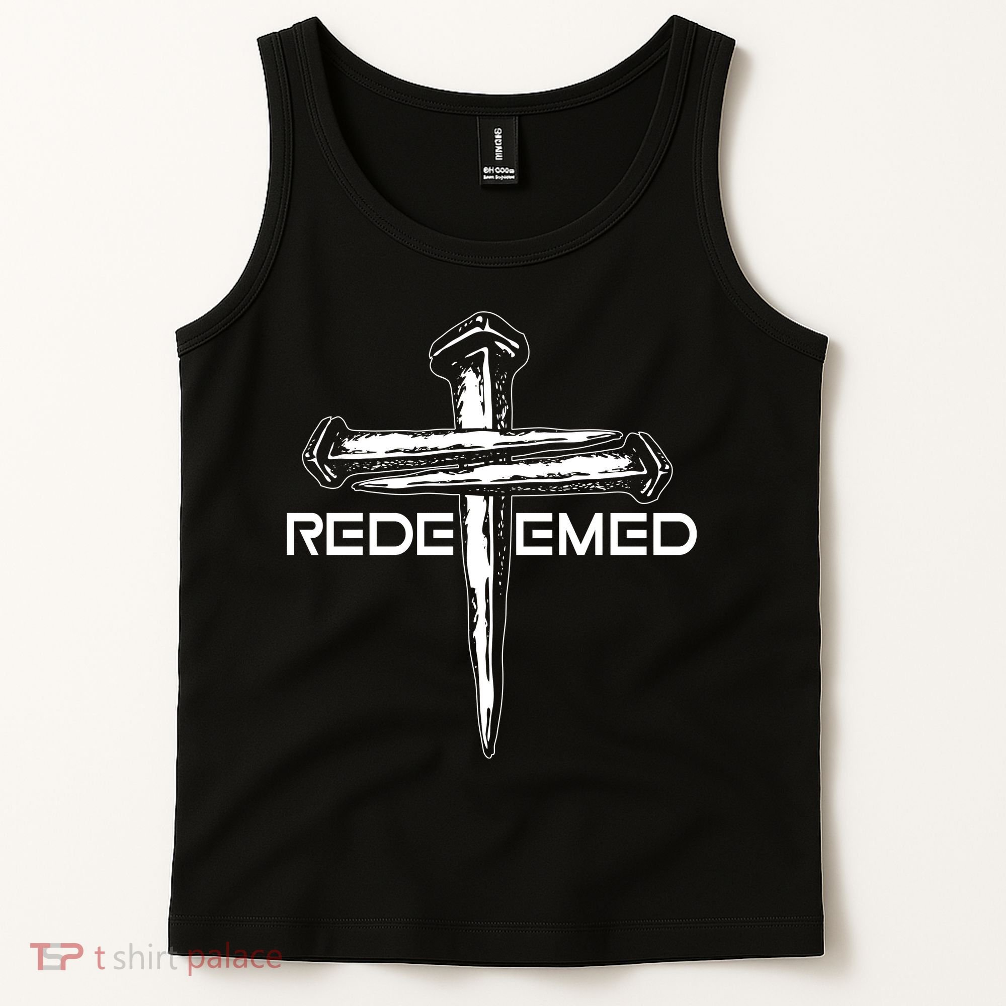 Redeemed Crucifixion Nails Tank Top