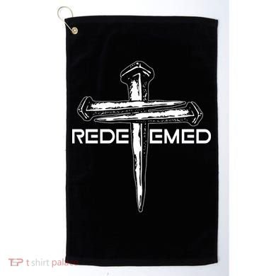 Redeemed Crucifixion Nails Golf Towel