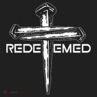 Redeemed Crucifixion Nails Golf Towel thumb 3