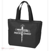 Redeemed Crucifixion Nails Tote Bag thumb 3