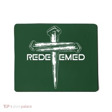 Redeemed Crucifixion Nails Mousepad