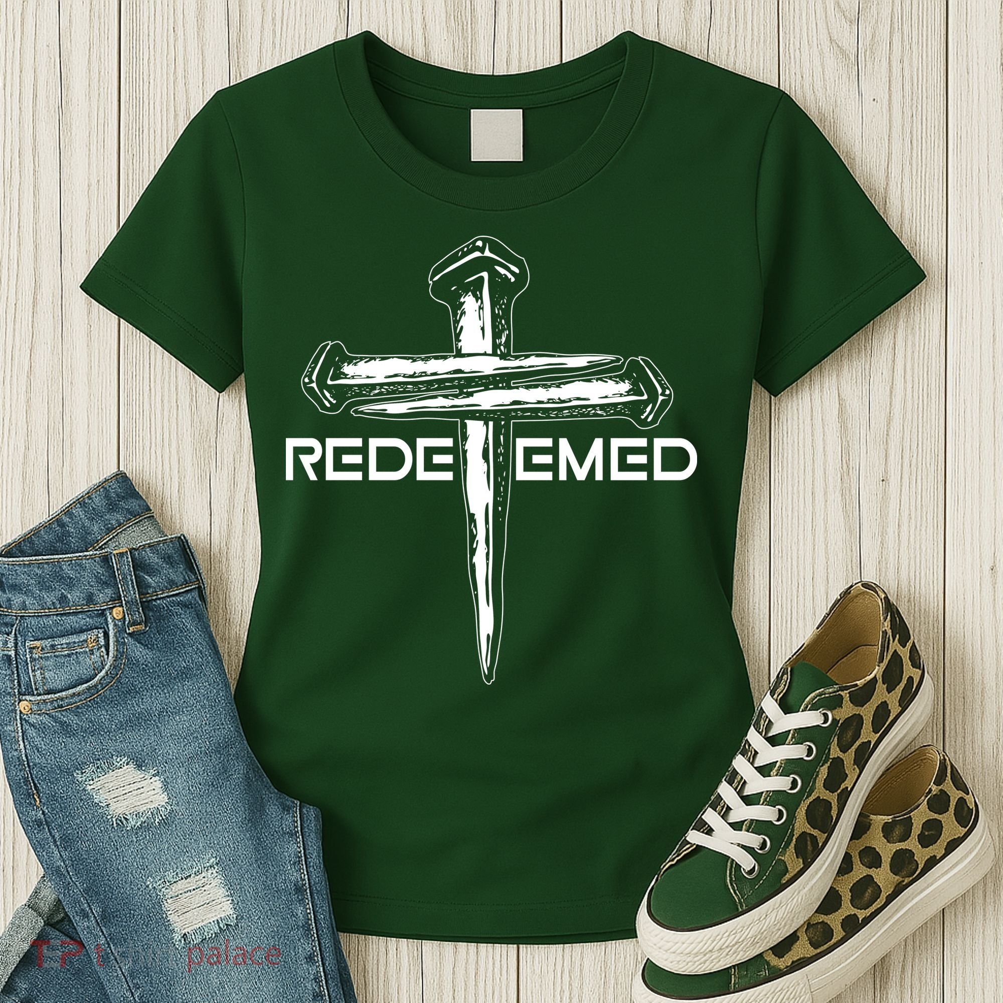 Redeemed Crucifixion Nails Women's T-Shirt