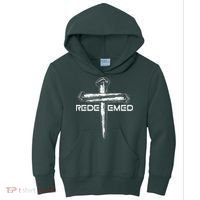 Redeemed Crucifixion Nails Kids Hoodie thumb 0