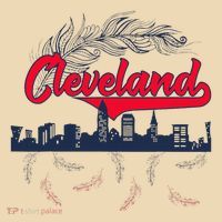 Retro Cleveland Native American Tribe Feathers Gift Tote Bag thumb 4