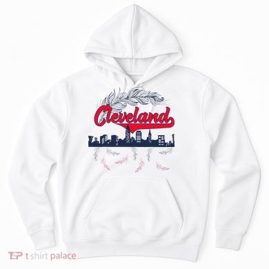 Retro Cleveland Native American Tribe Feathers Gift Hoodie
