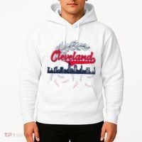 Retro Cleveland Native American Tribe Feathers Gift Hoodie thumb 2