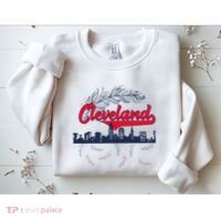 Retro Cleveland Native American Tribe Feathers Gift Sweatshirt thumb 2