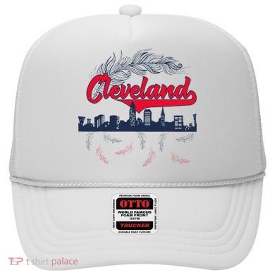 Retro Cleveland Native American Tribe Feathers Gift Hat