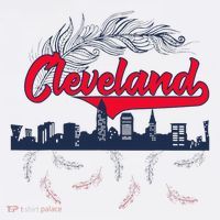Retro Cleveland Native American Tribe Feathers Gift Women's T-Shirt thumb 6