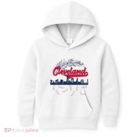Retro Cleveland Native American Tribe Feathers Gift Kids Hoodie thumb 0