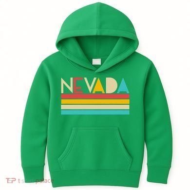 Retro Colors Nevada Kids Hoodie