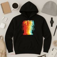 Retro Crawfish Novelty Cajun Crayfish Hoodie thumb 3