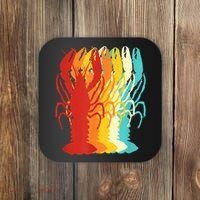 Retro Crawfish Novelty Cajun Crayfish Coaster thumb 0