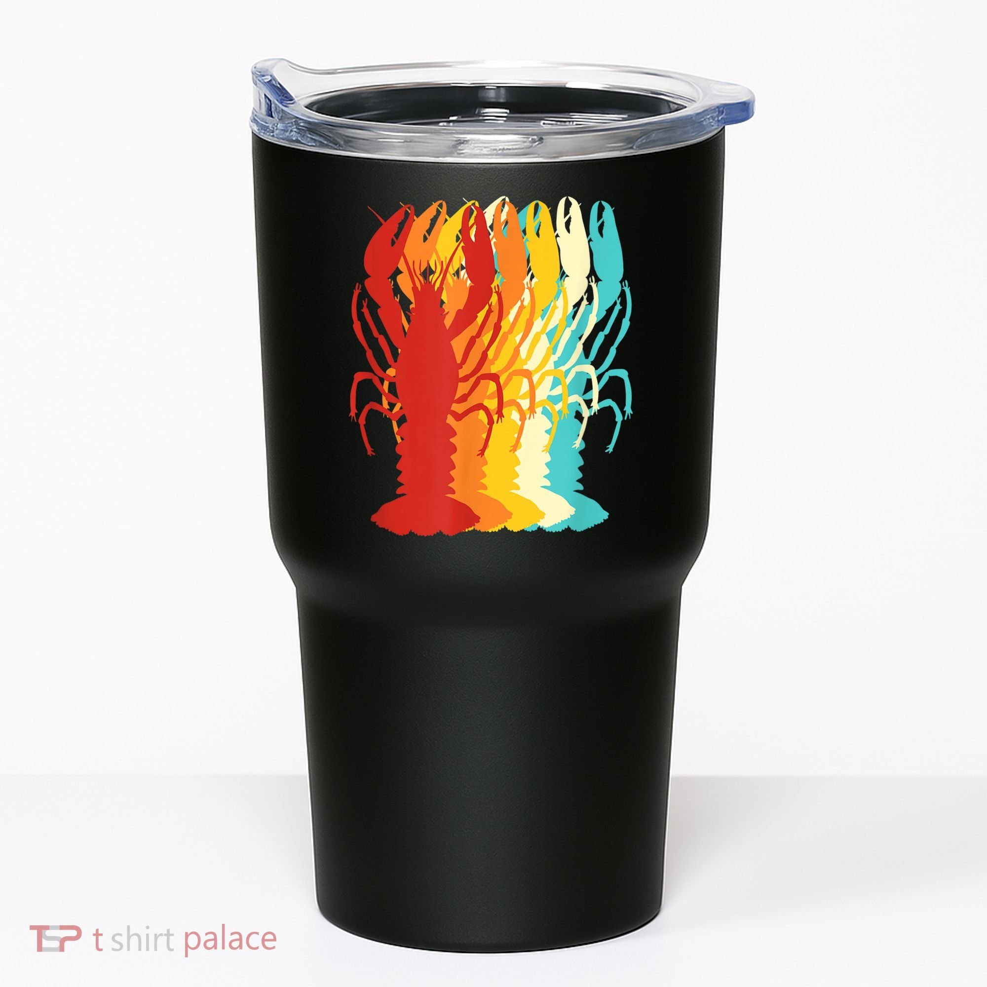 Retro Crawfish Novelty Cajun Crayfish Tumbler