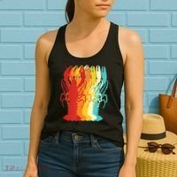 Retro Crawfish Novelty Cajun Crayfish Women's Tank Top thumb 2