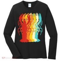 Retro Crawfish Novelty Cajun Crayfish Women's Long Sleeve Shirt thumb 0