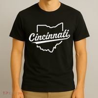 Retro Cincinnati Ohio 1788 Vintage Script Throwback T-Shirt thumb 3