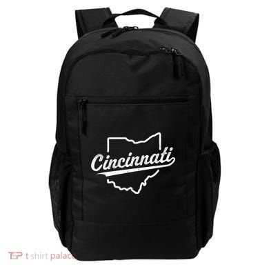 Retro Cincinnati Ohio 1788 Vintage Script Throwback Backpack