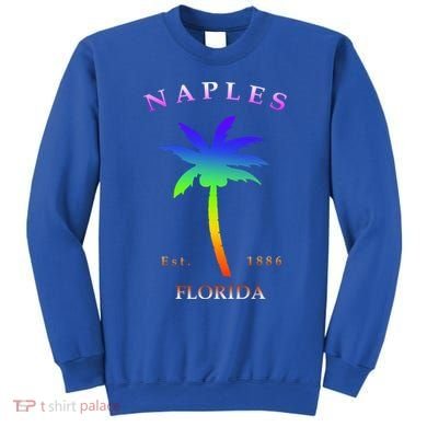 Retro Cool Original Naples Florida Beach Palm Tree Gift Sweatshirt
