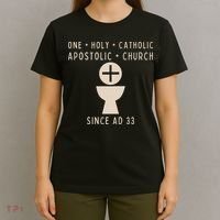 Roman Catholic One Holy Catholic Apostolic Church T-Shirt thumb 4