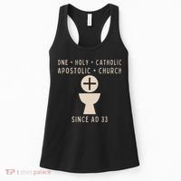 Roman Catholic One Holy Catholic Apostolic Church Women's Tank Top thumb 0