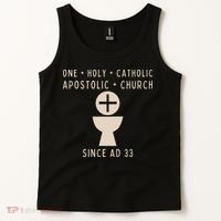 Roman Catholic One Holy Catholic Apostolic Church Tank Top thumb 2