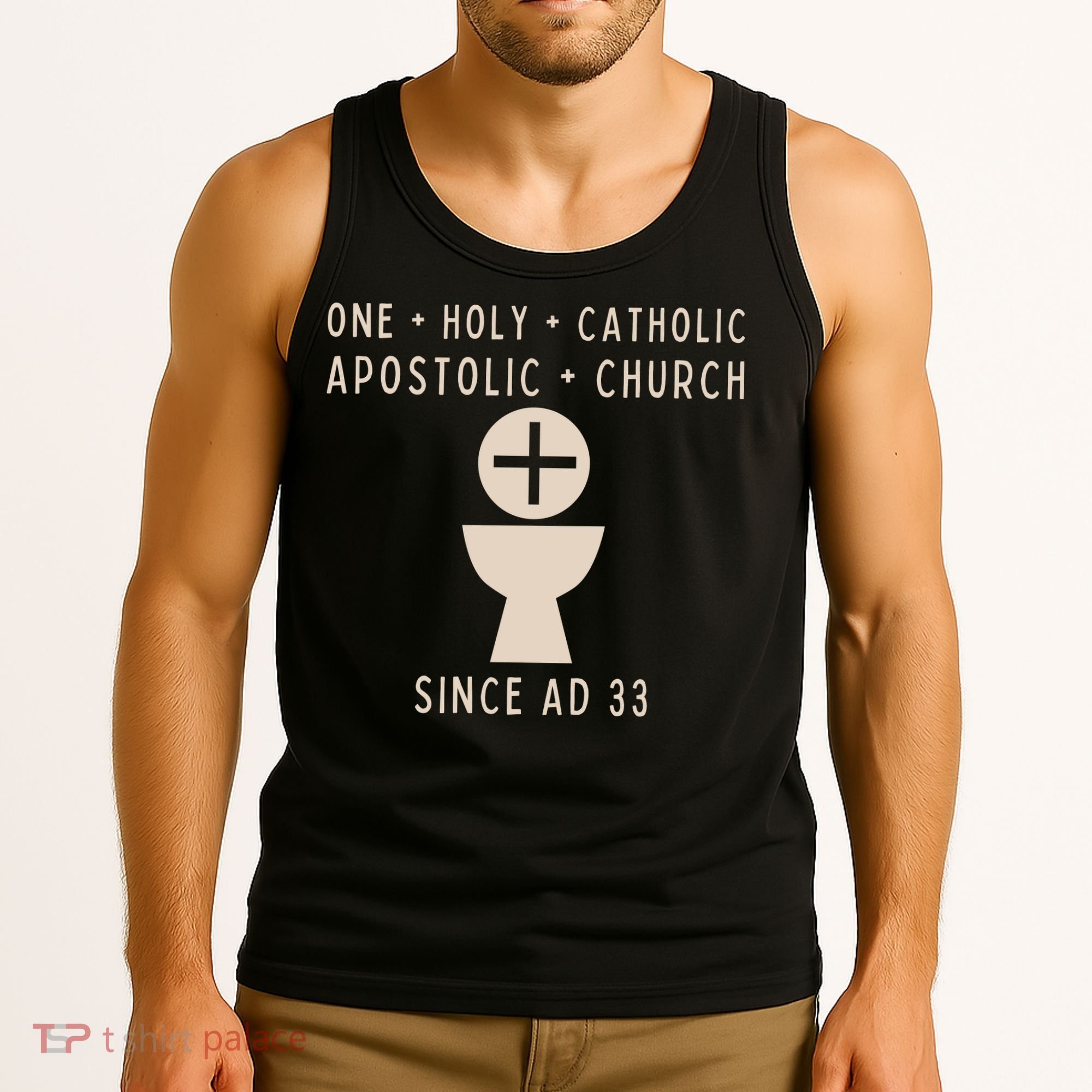 Roman Catholic One Holy Catholic Apostolic Church Tank Top