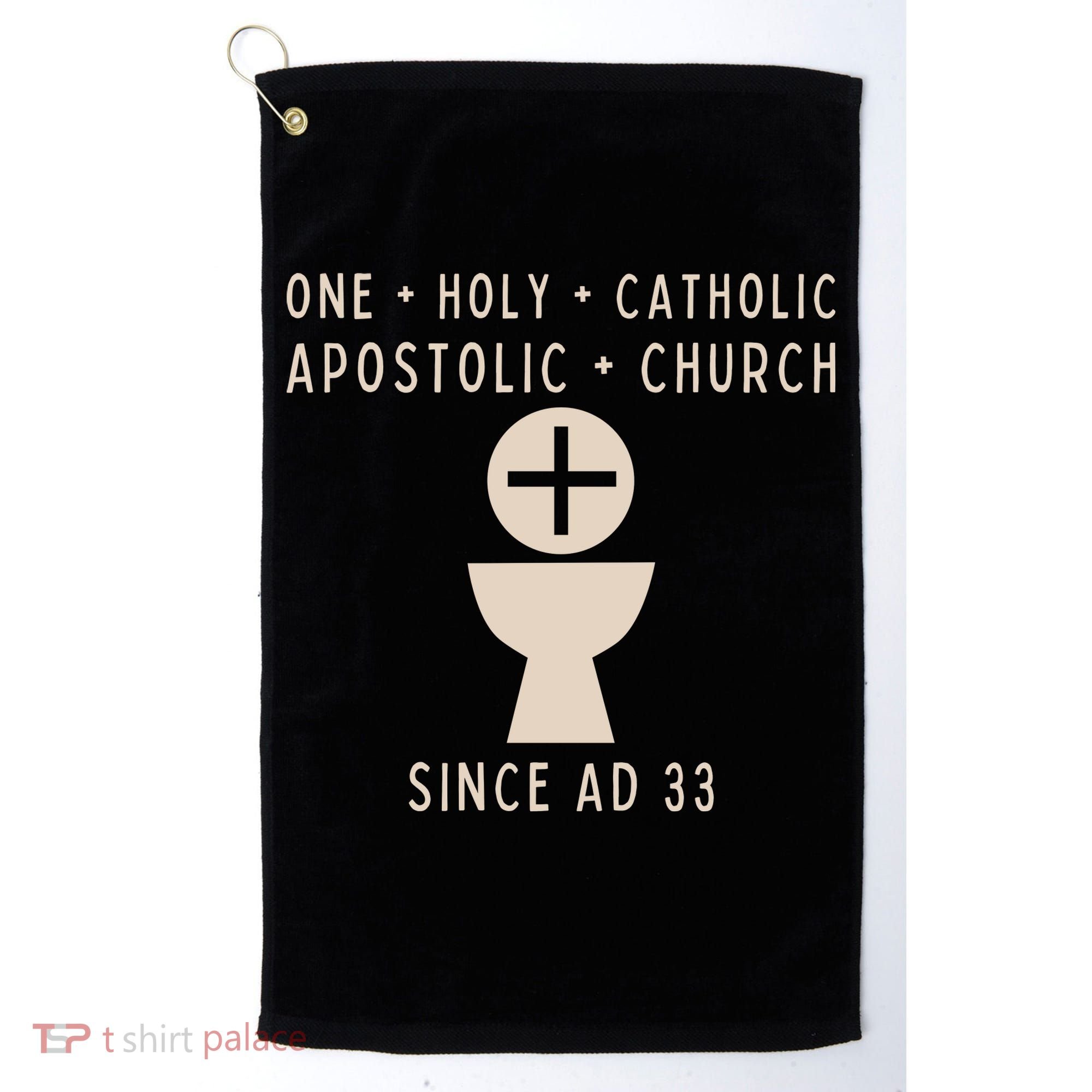 Roman Catholic One Holy Catholic Apostolic Church Golf Towel