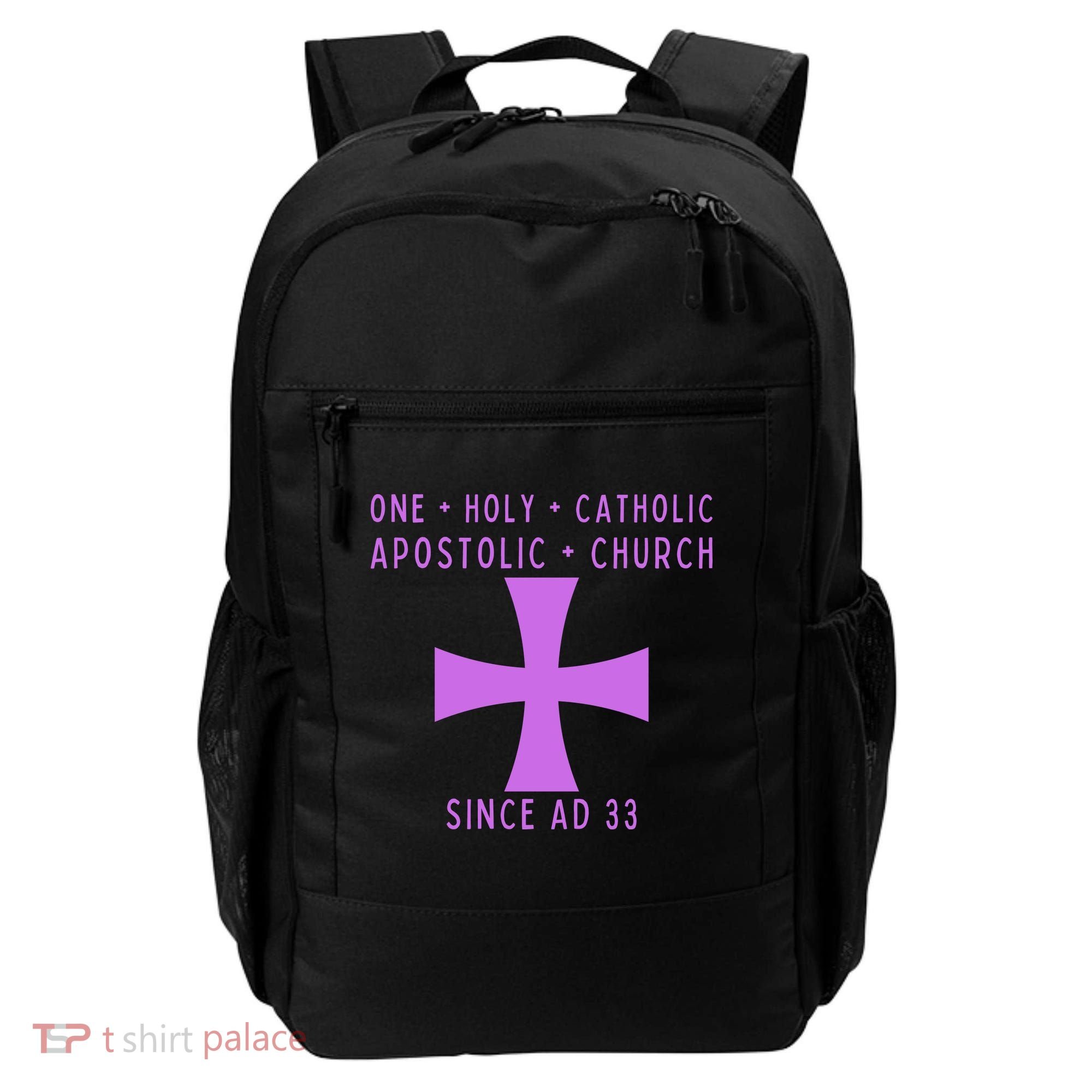 Roman Catholic One Holy Catholic Apostolic Church Backpack