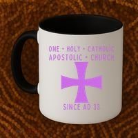Roman Catholic One Holy Catholic Apostolic Church Coffee Mug thumb 2