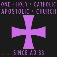 Roman Catholic One Holy Catholic Apostolic Church Ornament thumb 1