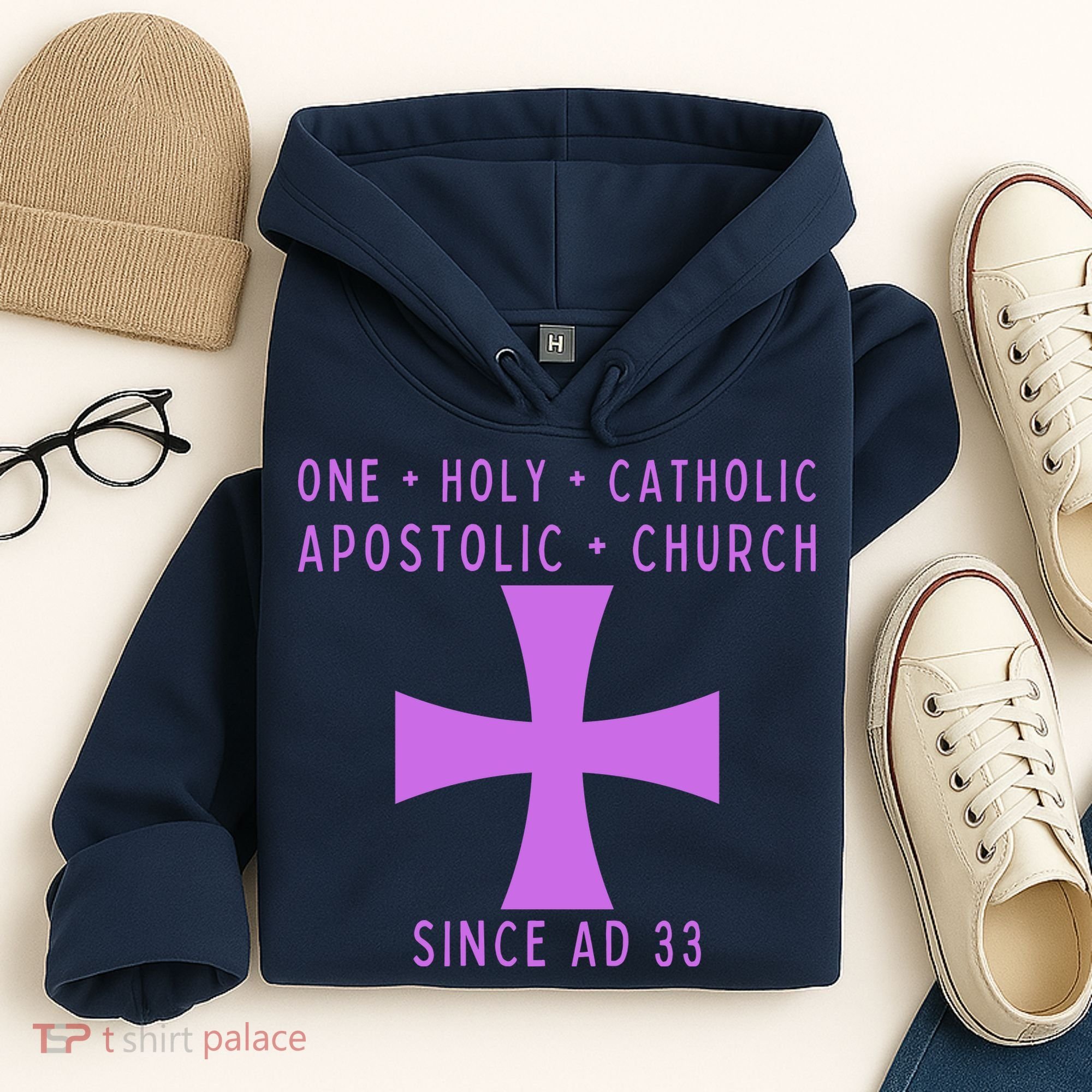 Roman Catholic One Holy Catholic Apostolic Church Hoodie