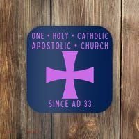 Roman Catholic One Holy Catholic Apostolic Church Coaster thumb 0