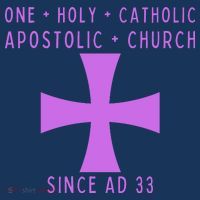 Roman Catholic One Holy Catholic Apostolic Church Women's Hoodie thumb 2