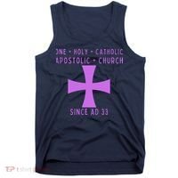 Roman Catholic One Holy Catholic Apostolic Church Tank Top thumb 0