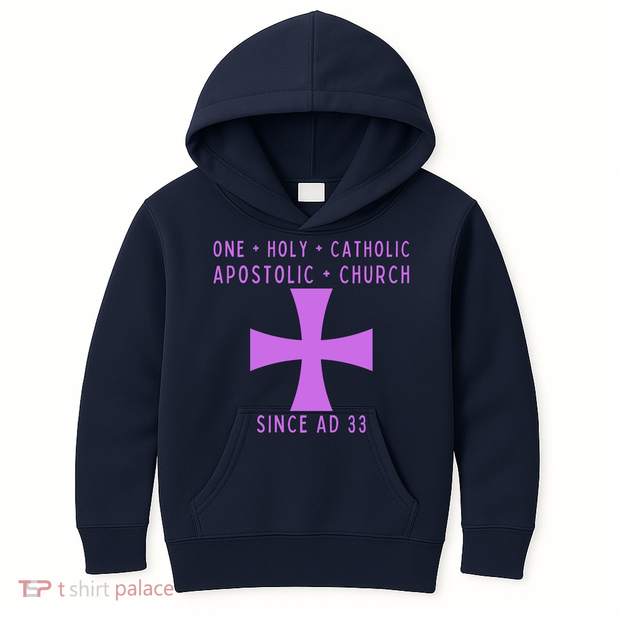 Roman Catholic One Holy Catholic Apostolic Church Kids Hoodie