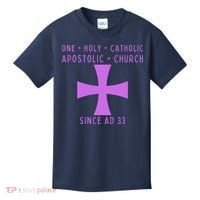 Roman Catholic One Holy Catholic Apostolic Church Kids T-Shirt thumb 0