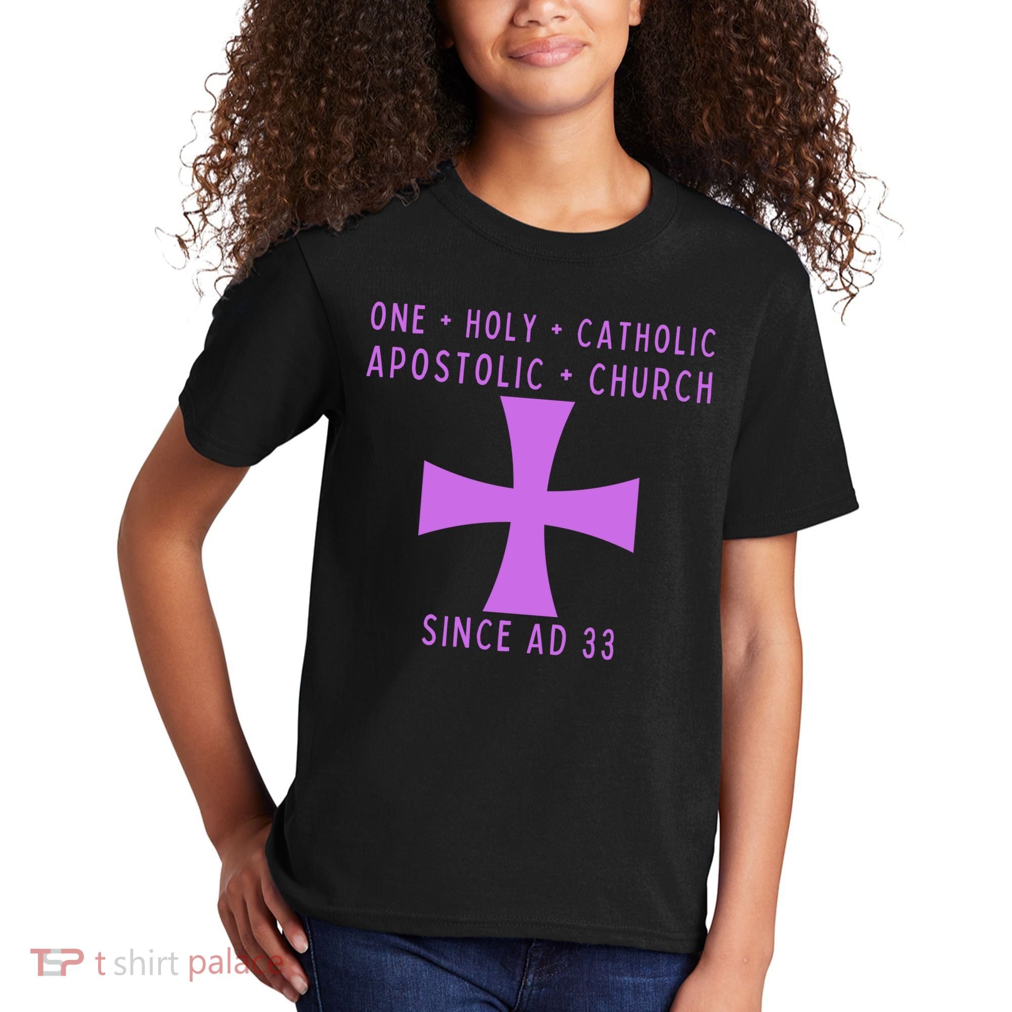 Roman Catholic One Holy Catholic Apostolic Church Kids T-Shirt